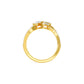 Twig Sparkle Diamond Ring 18 KT / Yellow Gold / 18