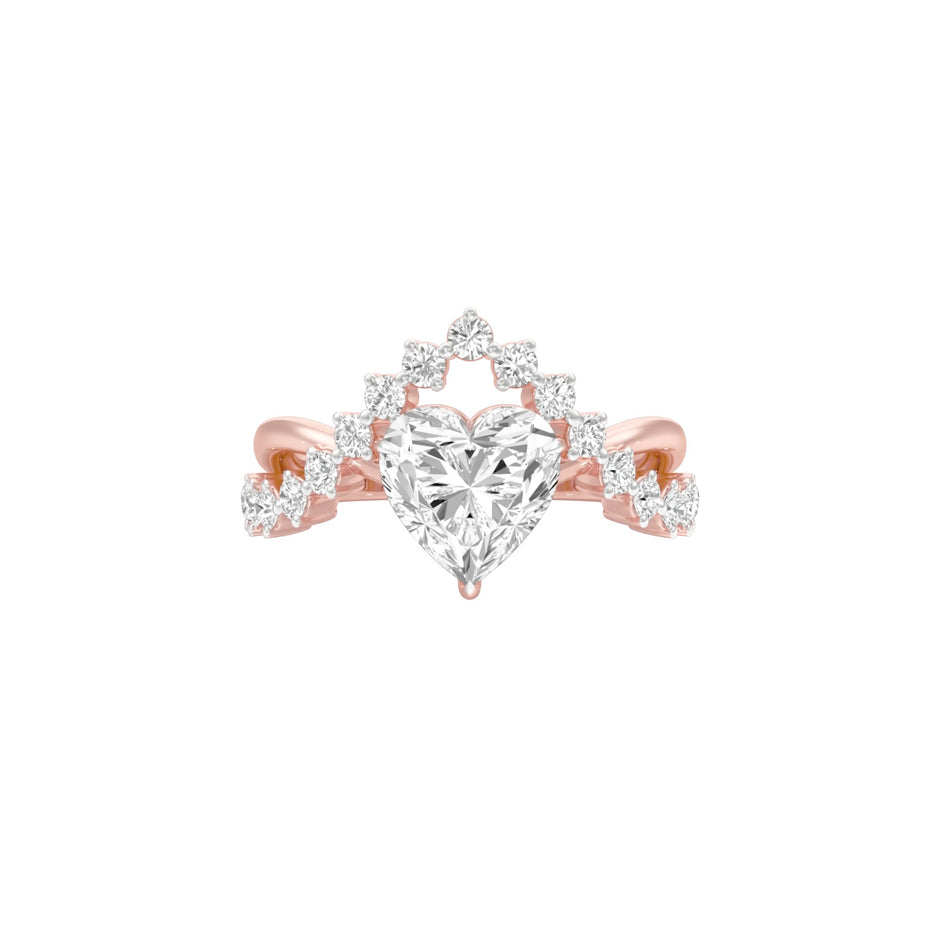DLR001419 18 KT / Rose Gold / 22