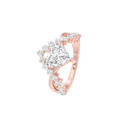 DLR001419 18 KT / Rose Gold / 22