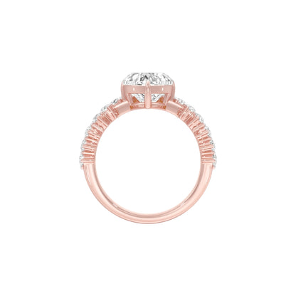 DLR001419 18 KT / Rose Gold / 22