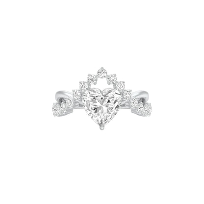 DLR001419 18 KT / White Gold / 22
