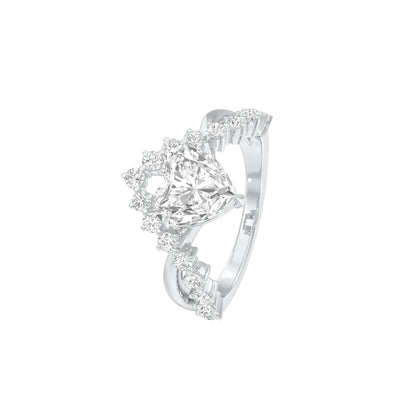 DLR001419 18 KT / White Gold / 22
