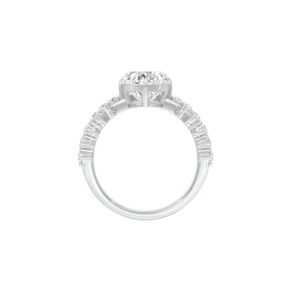 DLR001419 18 KT / White Gold / 22