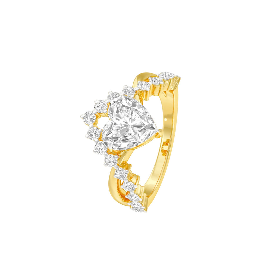 DLR001419 18 KT / Yellow Gold / 22