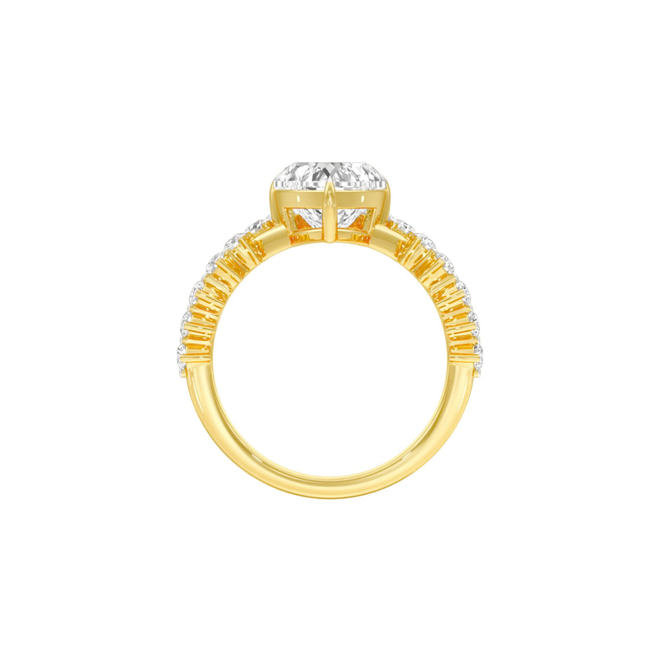 DLR001419 18 KT / Yellow Gold / 22