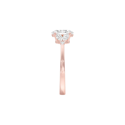 DLR001420 18 KT / Rose Gold / 22