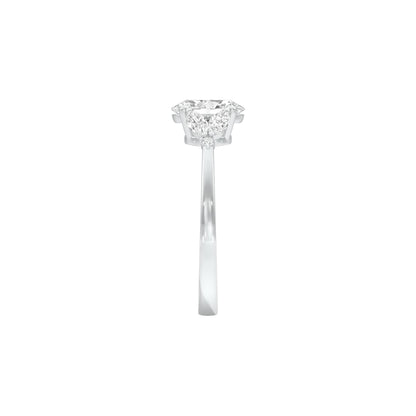 DLR001420 18 KT / White Gold / 22