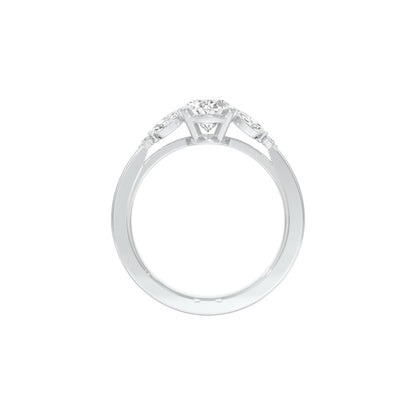 DLR001420 18 KT / White Gold / 22