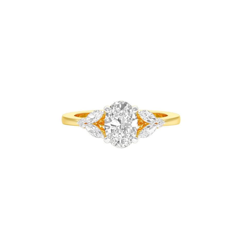 DLR001420 18 KT / Yellow Gold / 22