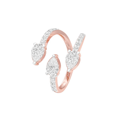 DLR001421 18 KT / Rose Gold / 22