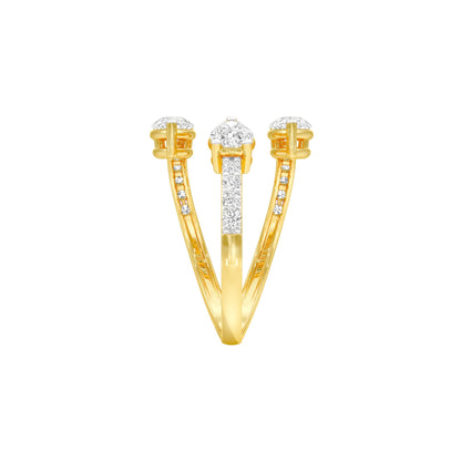 DLR001421 18 KT / Yellow Gold / 22