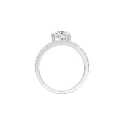 DLR001422 18 KT / White Gold / 22