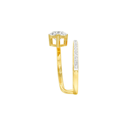DLR001422 18 KT / Yellow Gold / 22