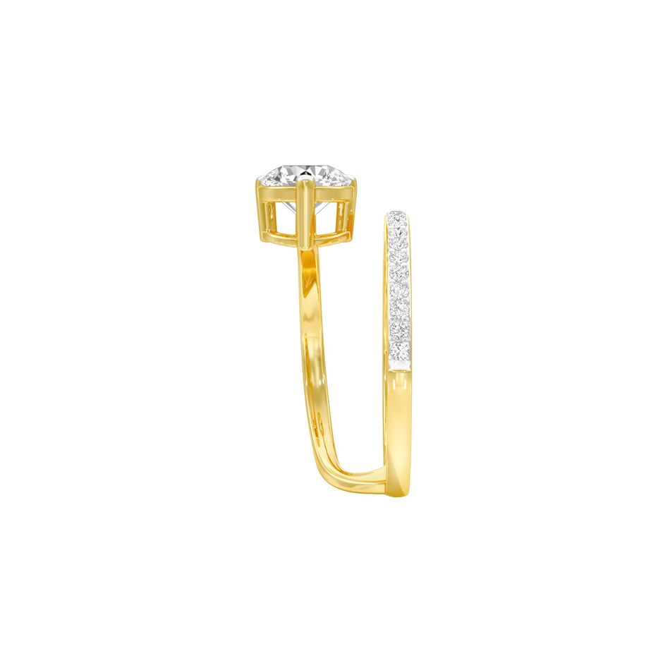 DLR001422 18 KT / Yellow Gold / 22