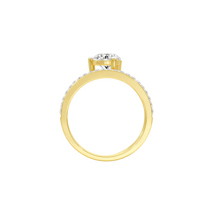 DLR001422 18 KT / Yellow Gold / 22