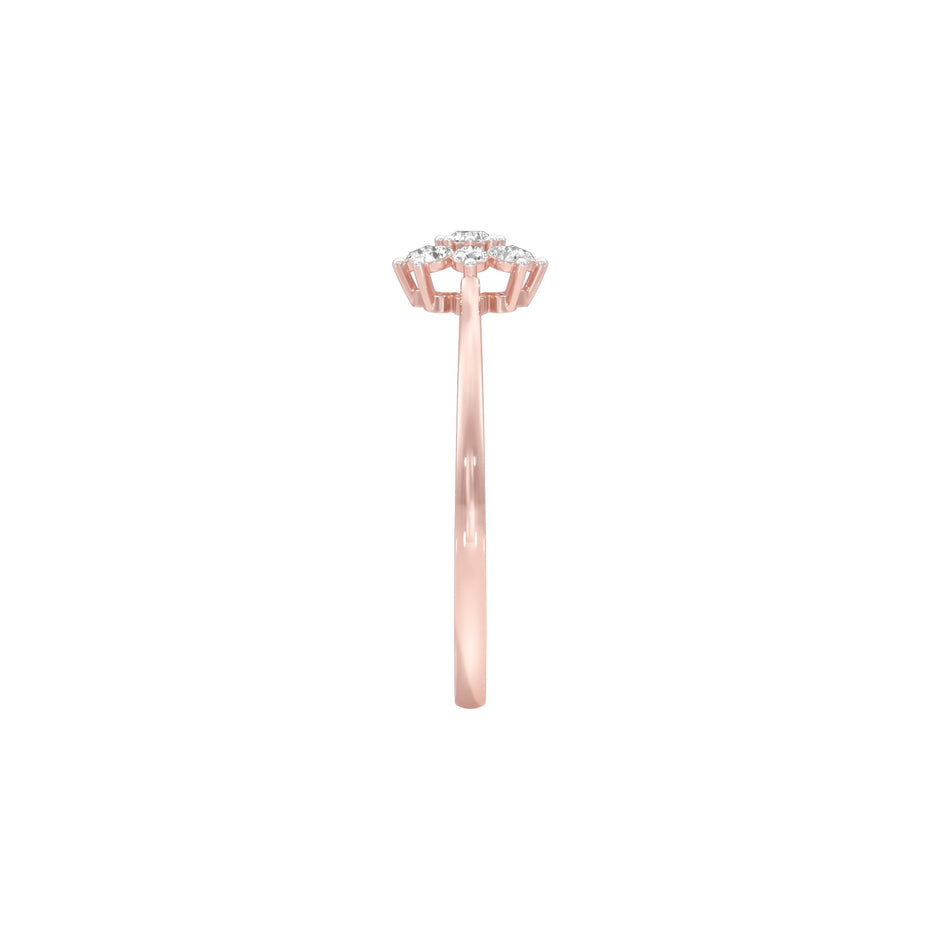 DLR001424 18 KT / Rose Gold / 22
