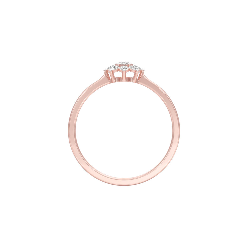 DLR001424 18 KT / Rose Gold / 22