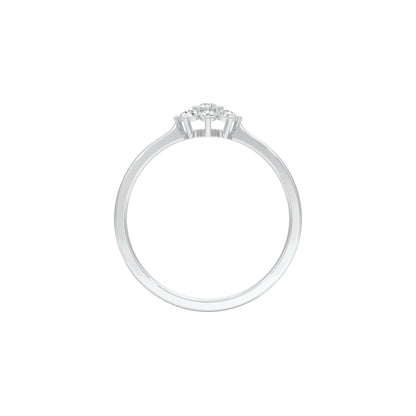 DLR001424 18 KT / White Gold / 22