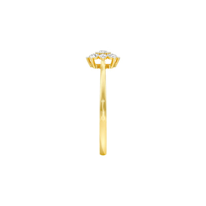 DLR001424 18 KT / Yellow Gold / 22