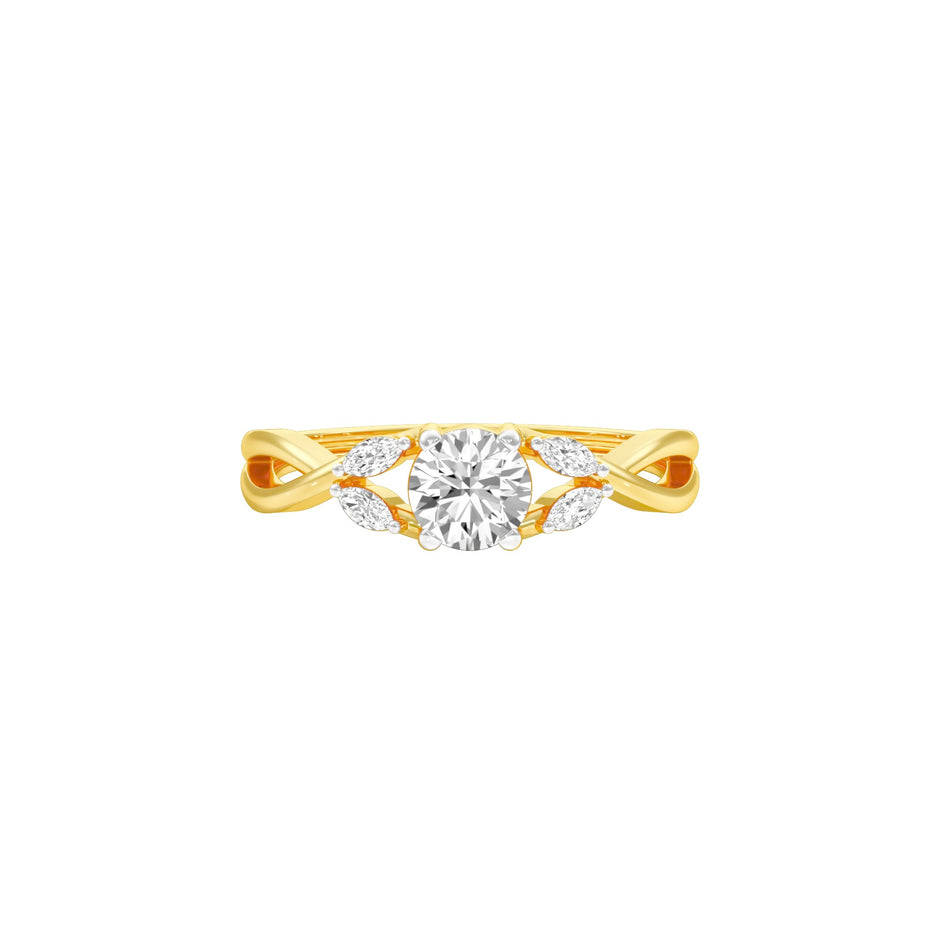 DLR001425 18 KT / Yellow Gold / 22