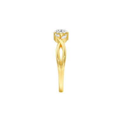 DLR001425 18 KT / Yellow Gold / 22