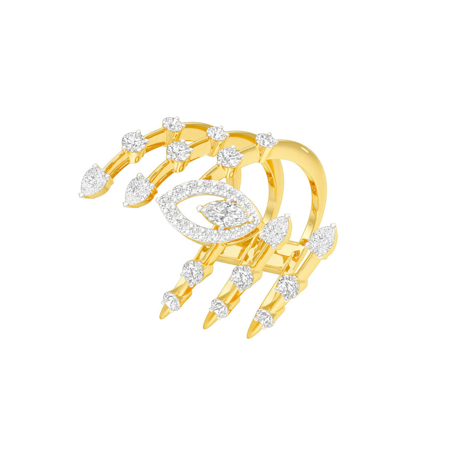 Radiance Blush Diamond Ring 18 KT / Yellow Gold / 22
