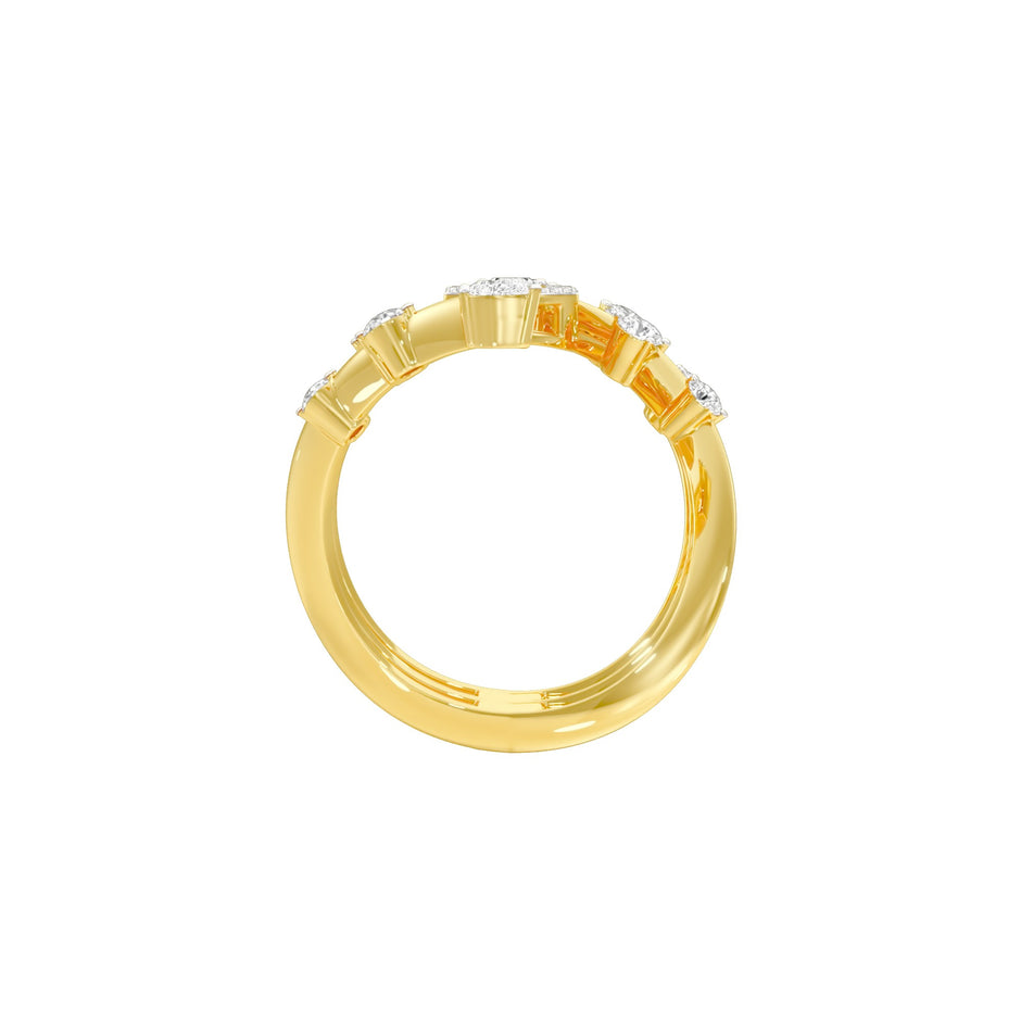 Radiance Blush Diamond Ring 18 KT / Yellow Gold / 22