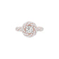 I'm His Diamond Engagement Ring 18 KT / Rose Gold / 18