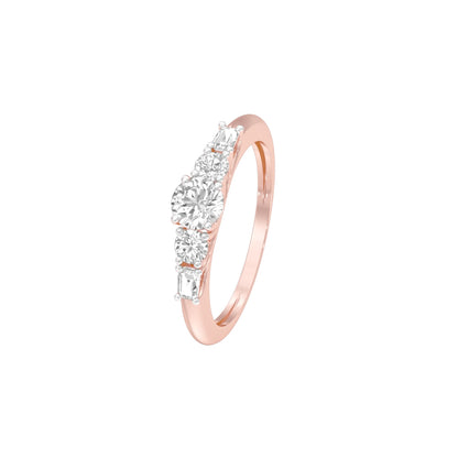 From Notes to Vows Diamond Engagement Ring 18 KT / Rose Gold / 22