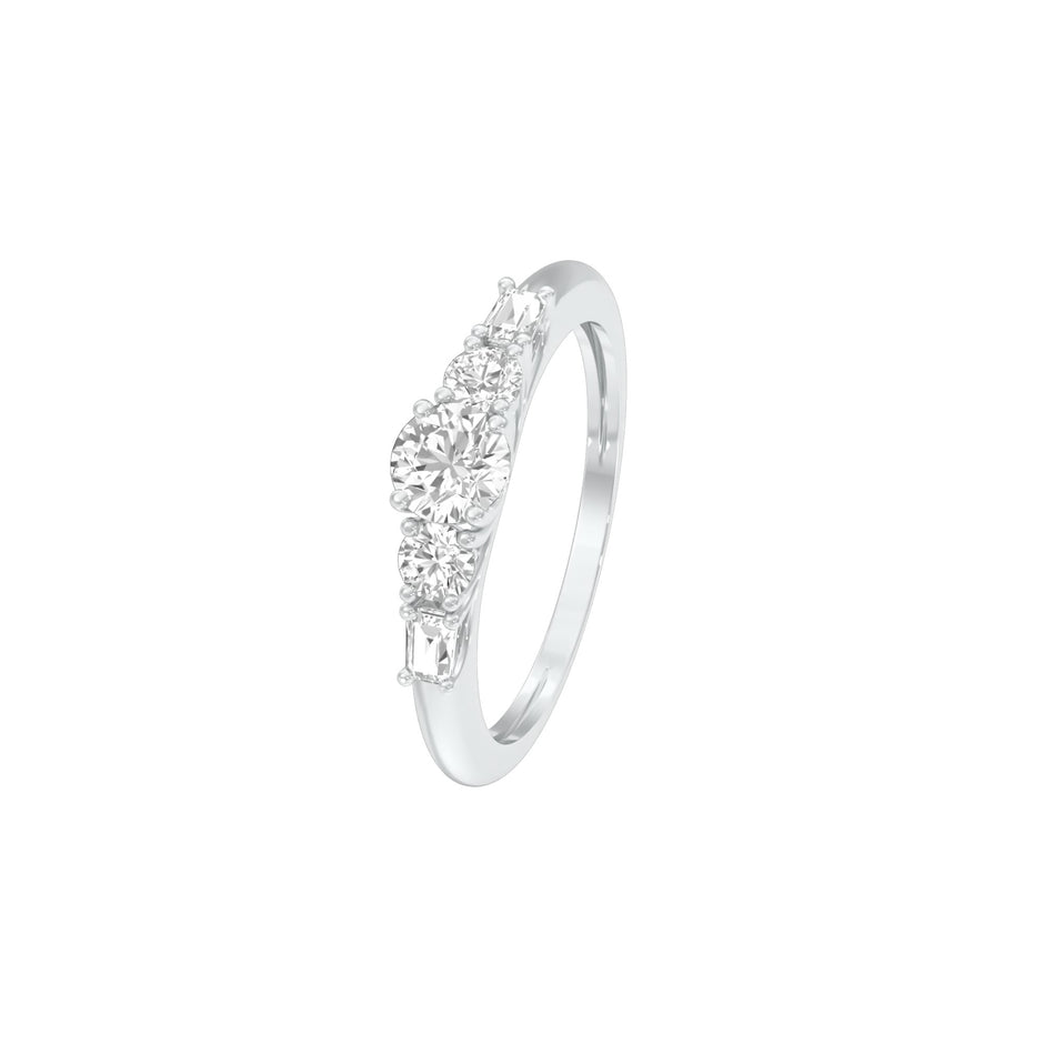 From Notes to Vows Diamond Engagement Ring 18 KT / White Gold / 22