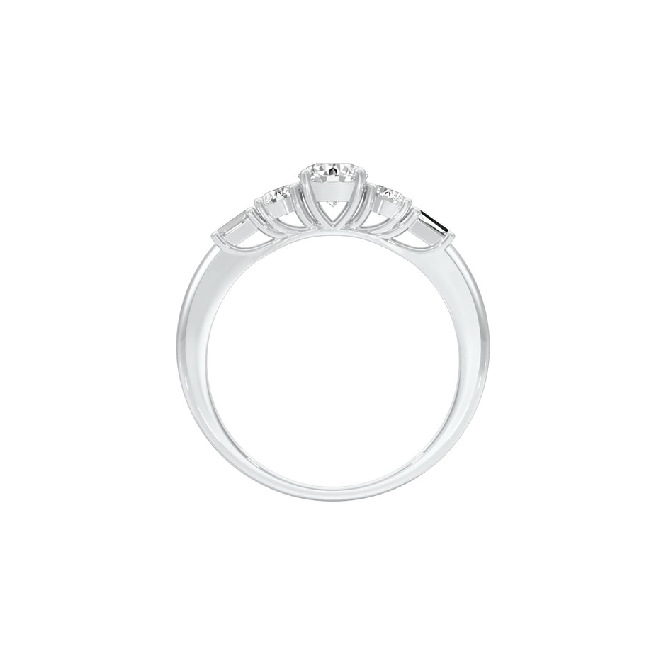 From Notes to Vows Diamond Engagement Ring 18 KT / White Gold / 22