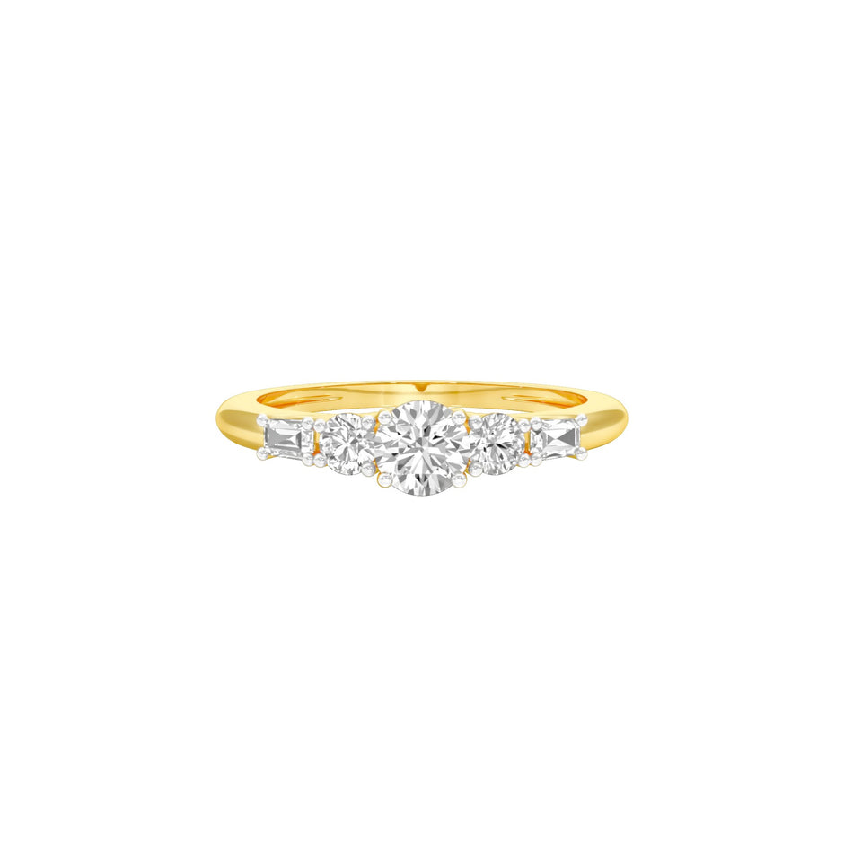 From Notes to Vows Diamond Engagement Ring 18 KT / Yellow Gold / 22