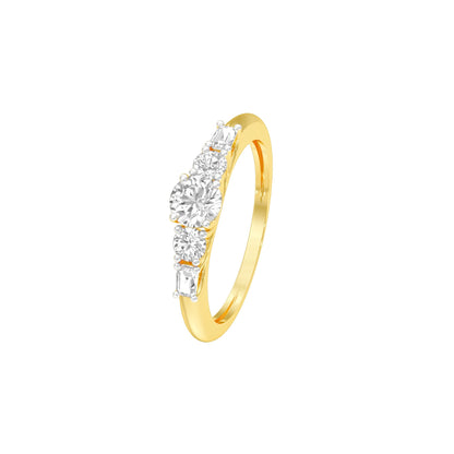 From Notes to Vows Diamond Engagement Ring 18 KT / Yellow Gold / 22
