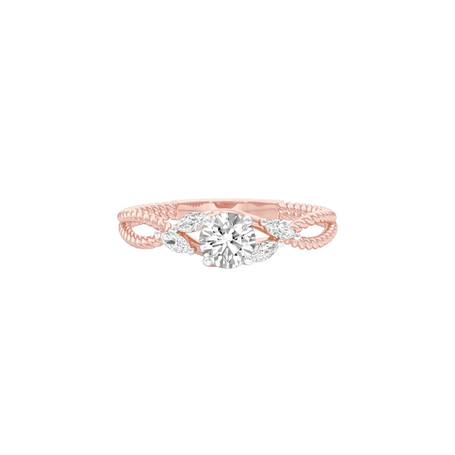 Chic Times Diamond Ring 18 KT / Rose Gold / 22