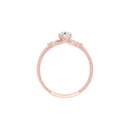 Chic Times Diamond Ring 18 KT / Rose Gold / 22