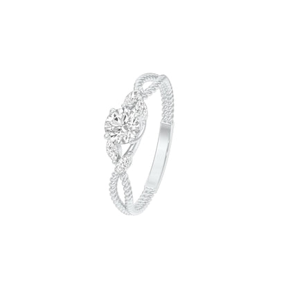 Chic Times Diamond Ring 18 KT / White Gold / 22