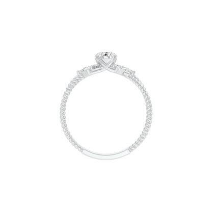 Chic Times Diamond Ring 18 KT / White Gold / 22