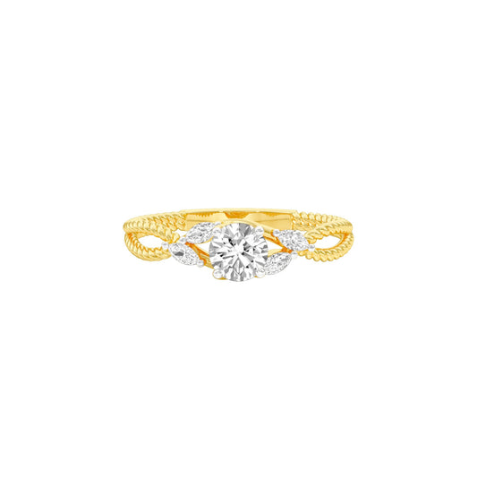 Chic Times Diamond Ring 18 KT / Yellow Gold / 22