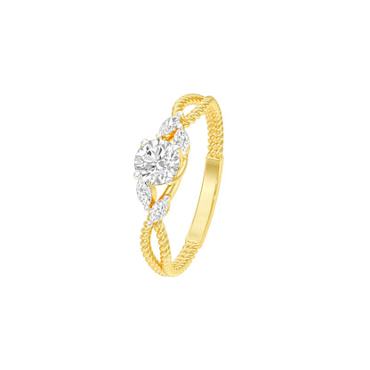 Chic Times Diamond Ring 18 KT / Yellow Gold / 22