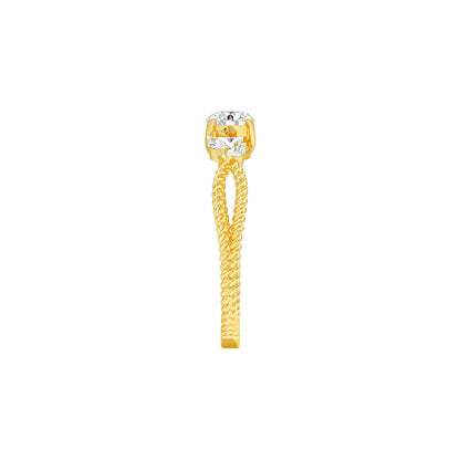 Chic Times Diamond Ring 18 KT / Yellow Gold / 22