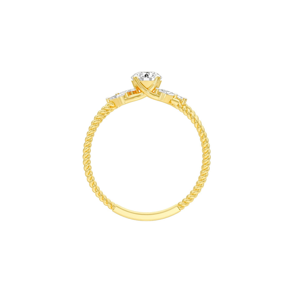 Chic Times Diamond Ring 18 KT / Yellow Gold / 22