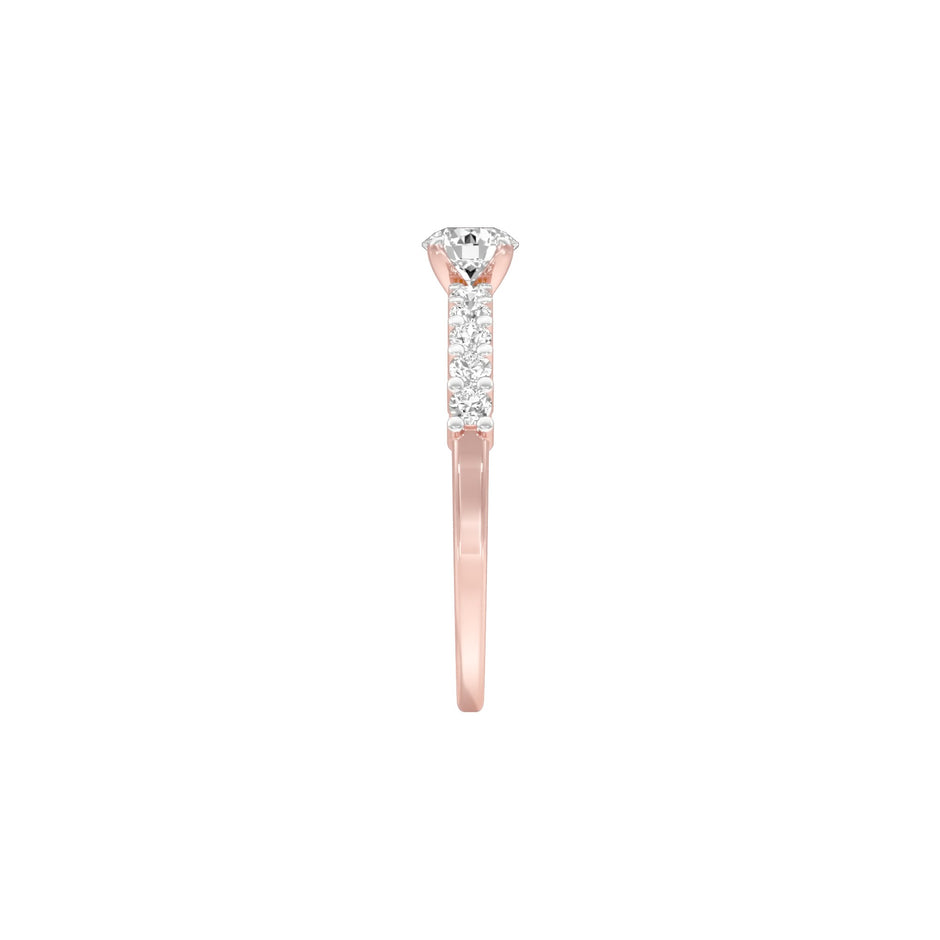 DLR001432 18 KT / Rose Gold / 22