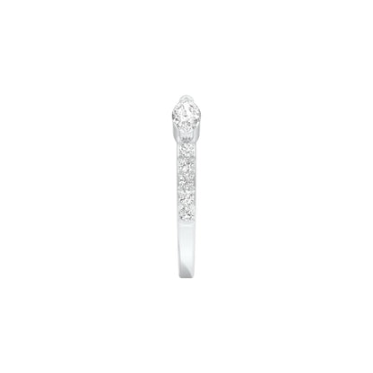 Creative Imprint Diamond Ring 18 KT / White Gold / 22