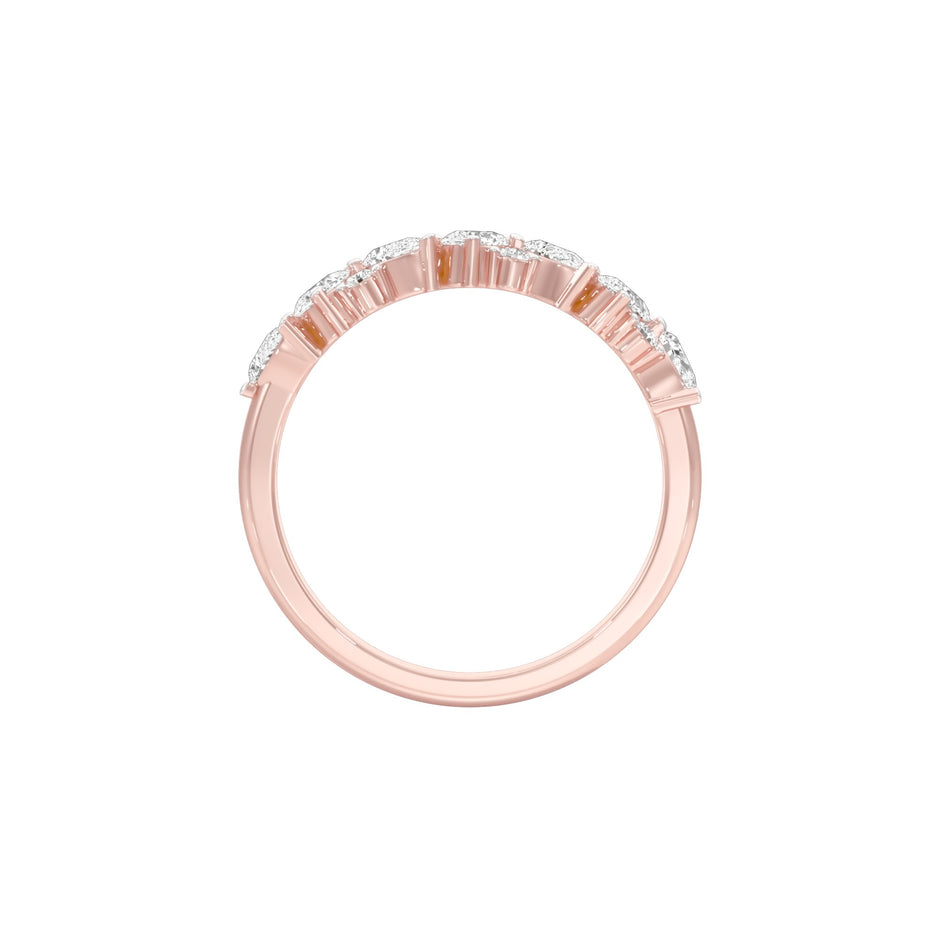 Ambition Sparkle Diamond Ring 18 KT / Rose Gold / 22