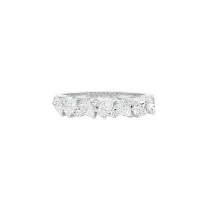 Ambition Sparkle Diamond Ring 18 KT / White Gold / 22