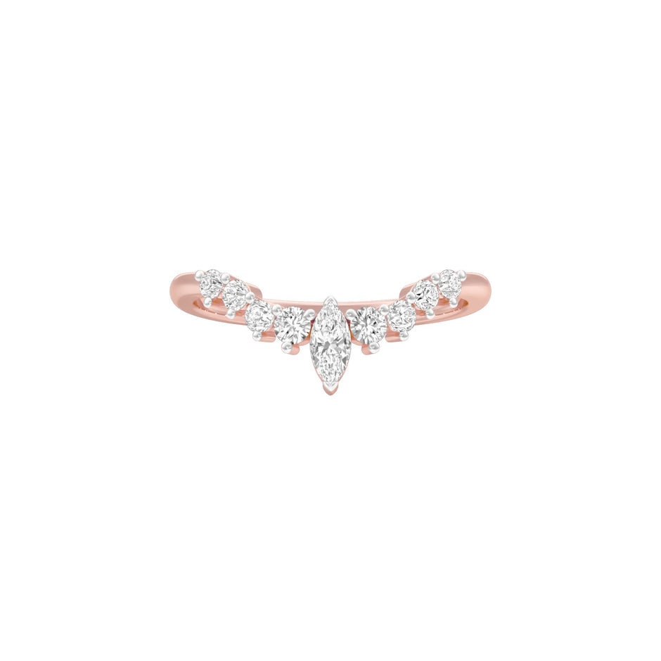 DLR001442 18 KT / Rose Gold / 22