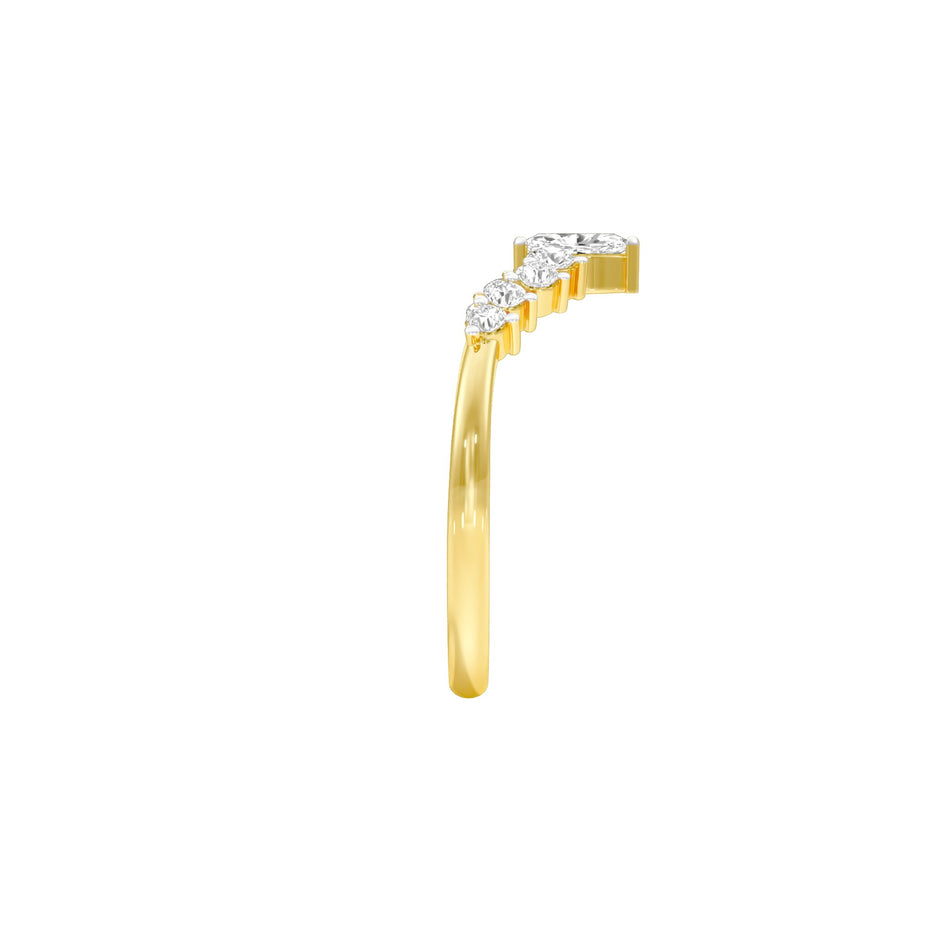 DLR001442 18 KT / Yellow Gold / 22