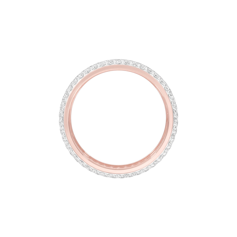 Nova Diamond Band Ring 18 KT / Rose Gold / 22
