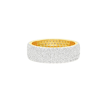 Nova Diamond Band Ring 18 KT / Yellow Gold / 22