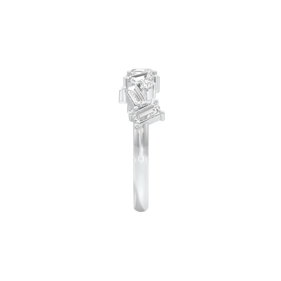 DLR001445 18 KT / White Gold / 22